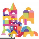 per 50pcs Ultra-Light Building Blocks Set Colorful EVA Foam Bricks Set Kids Infant Children Soft Educational Toy Gift  B074H28K7Q